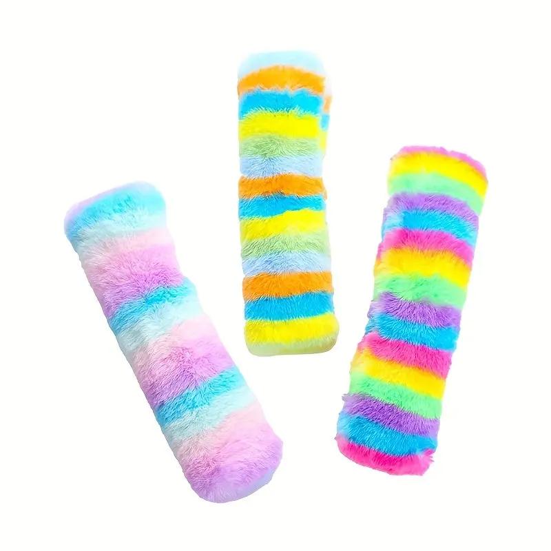 Interactive Cat Toy Set: Plush Pillow, Cat Chew Toy, Squeak Toy - Perfect For Indoor Kitten Playtime!