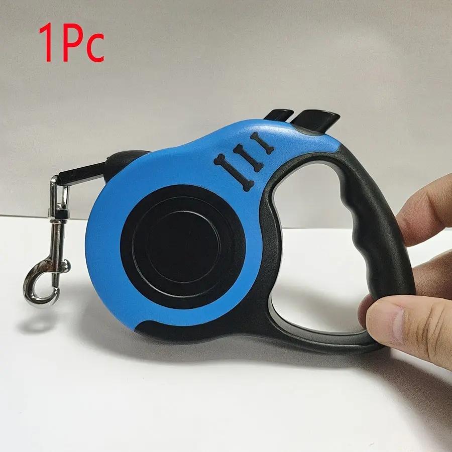 1pc/3pcs Pet Leash for Dogs and Cats Automatic Retractable Leash Pet Leash for Dogs and Cats, Sturdy Double Switch Design for Outdoor Activities - Automatic, Knot-Free, Tractor Dog Walker Leash is easy to handle and comfortab
