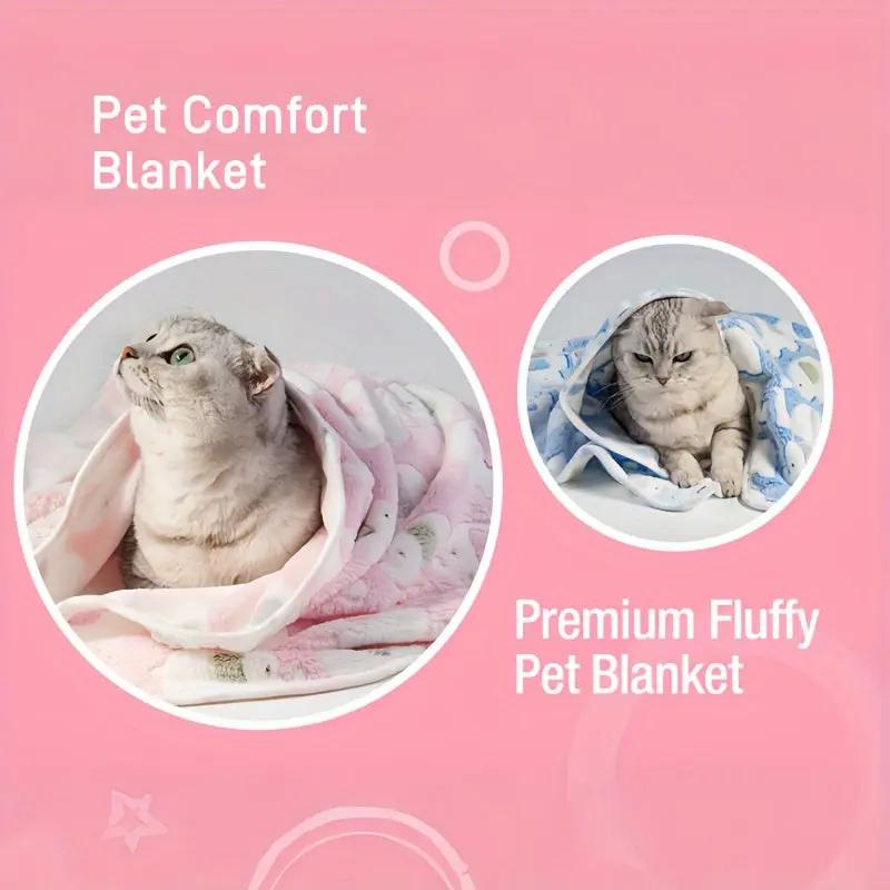 1/3 Pack - Elephant Fleece Blanket, Washable Pet Bedding for Cats & Small Dogs - Affordable Indoor Use, Essential Supplies, Sofa Throw, Dog Stroller Accessory, Suitable For Large Medium Small Breeds - Ideal For Couch Crate Be