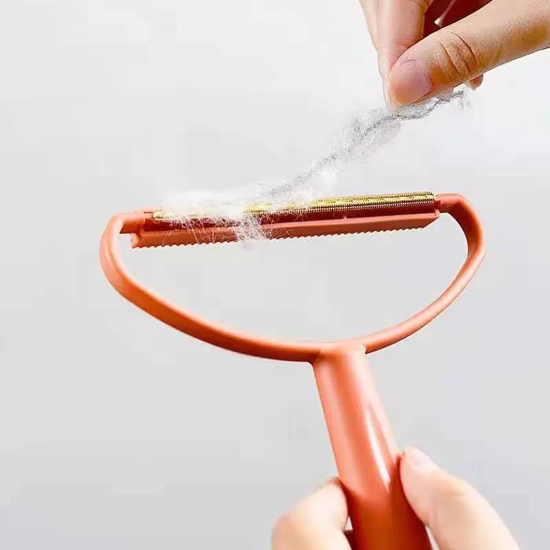 2-in-1 Cat And Dog Grooming Tool - Float Hair Removal Comb And Slicker Brush - Removes Tangles, Mats, And Shedding Hair - Gentle And Effective Pet Hair Remover