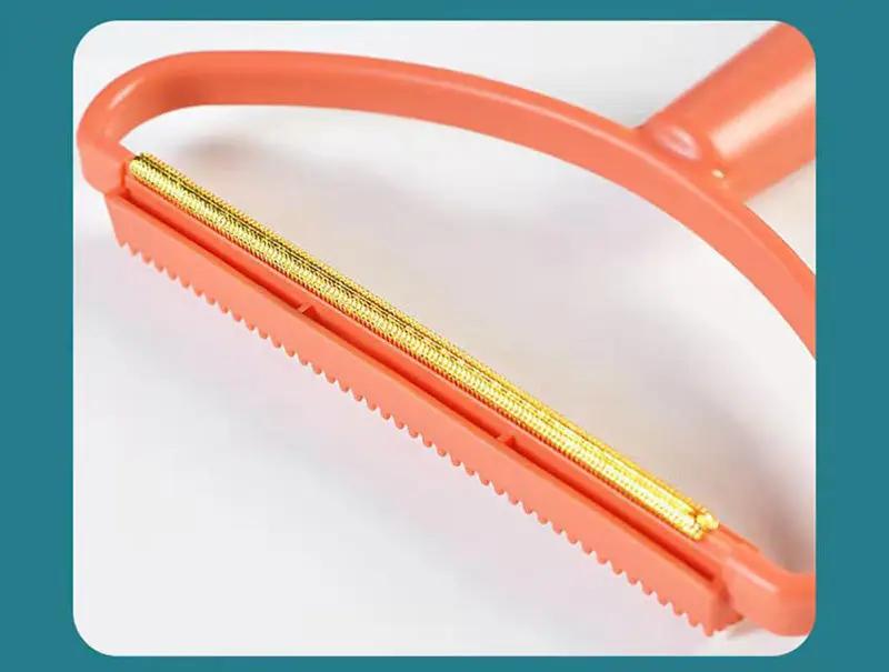 2-in-1 Cat And Dog Grooming Tool - Float Hair Removal Comb And Slicker Brush - Removes Tangles, Mats, And Shedding Hair - Gentle And Effective Pet Hair Remover