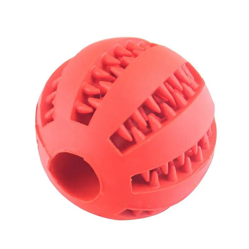 1pc Dog Ball Toys for Small Dogs Interactive Elasticity Puppy Chew Toy Tooth Cleaning Rubber Food Ball Toy Pet Stuff Accessories, Large Interactive Dog Ball, Dog Play Equipment, Vibrating Ball for Dogs, Pet Balls, Jolly Ball