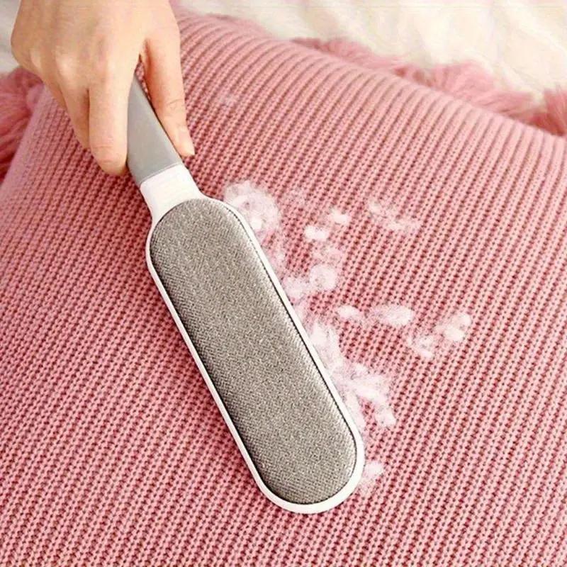 1pc, Reusable Lint Brush, Double-sided Hair Removal Brush, Manual Electrostatic Sticky Lint Hair Dust Brush, Carpet Hair Remover Brush for Clothing, Sofa, Furniture, Bedding, Cleaning Tool, Vacuum Cleaner Attachment and Brush