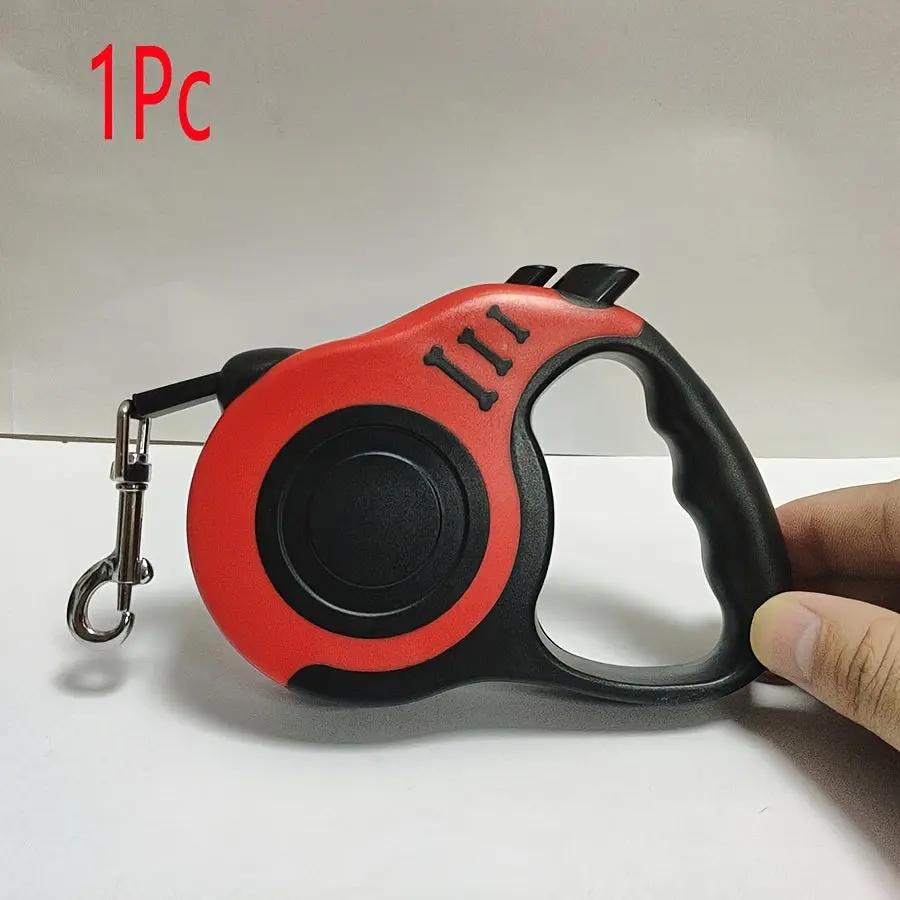 1pc/3pcs Pet Leash for Dogs and Cats Automatic Retractable Leash Pet Leash for Dogs and Cats, Sturdy Double Switch Design for Outdoor Activities - Automatic, Knot-Free, Tractor Dog Walker Leash is easy to handle and comfortab