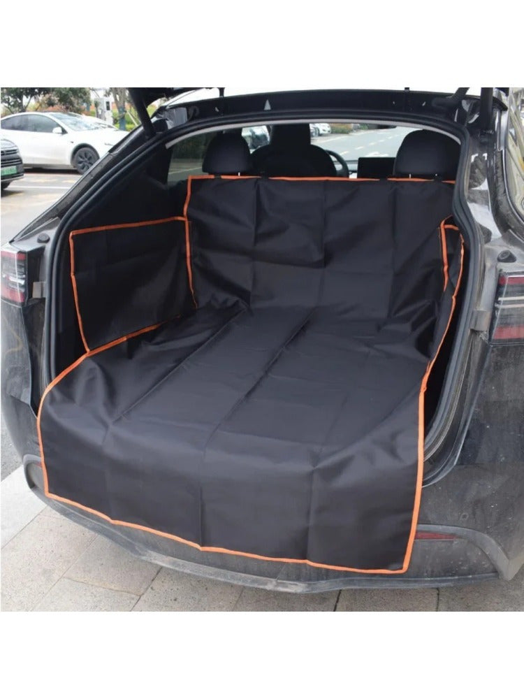 Car Trunk Mat, All-Weather Use, Pet-Friendly Car Seat Cover, Dog Mat for Cars, Car Trunk Liner, Durable Cargo Mat - Suitable for Cars, SUVs, and Trucks (1pc) - PAW-SOME PETS