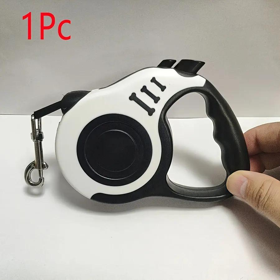 1pc/3pcs Pet Leash for Dogs and Cats Automatic Retractable Leash Pet Leash for Dogs and Cats, Sturdy Double Switch Design for Outdoor Activities - Automatic, Knot-Free, Tractor Dog Walker Leash is easy to handle and comfortab