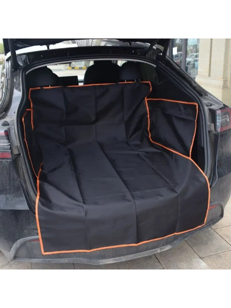 Car Trunk Mat, All-Weather Use, Pet-Friendly Car Seat Cover, Dog Mat for Cars, Car Trunk Liner, Durable Cargo Mat - Suitable for Cars, SUVs, and Trucks (1pc) - PAW-SOME PETS