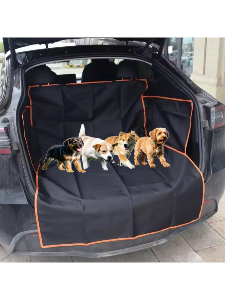Car Trunk Mat, All-Weather Use, Pet-Friendly Car Seat Cover, Dog Mat for Cars, Car Trunk Liner, Durable Cargo Mat - Suitable for Cars, SUVs, and Trucks (1pc) - PAW-SOME PETS
