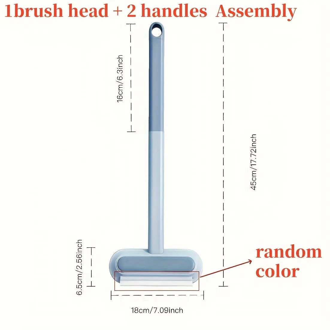 2-in-1 Dual-Action Pet Hair Remover Brush for Dogs & Cats - Bristles & Rubber Mats, Durable Plastic Handle, Reusable Lint Brush for Carpets, Upholstery - Efficient Fur Removal Tool, Gentle on Pets, Pet Grooming Accessory, Dua