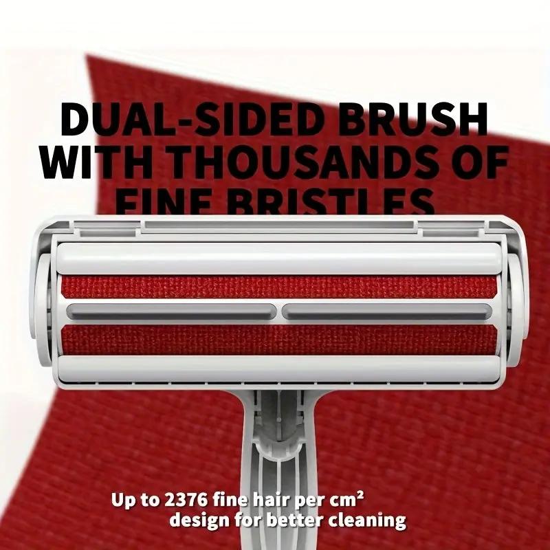 Pet Hair Remover - Lint Roller For Pet Hair - Cat And Dog Hair Remover For Couch, Furniture, Carpet, Car Seat, Reusable Roller W/Self-Cleaning Base - Upgraded Animal Fur Removal Tool PAW-SOME PETS