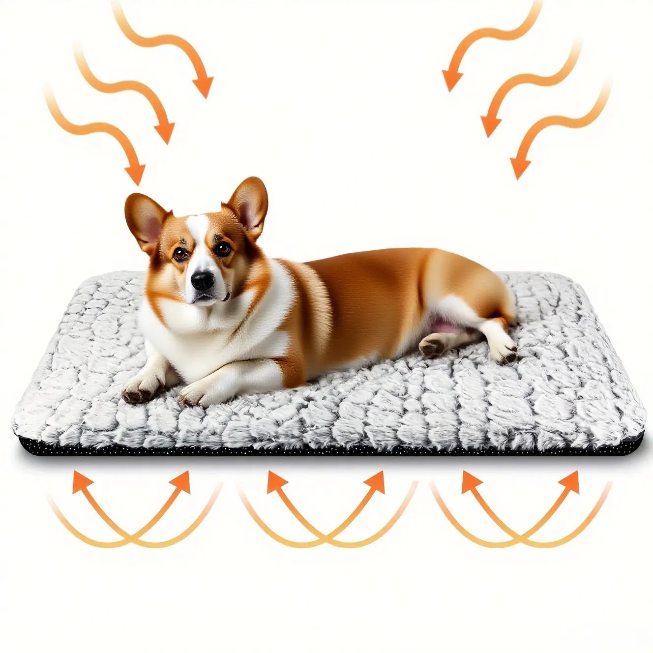 Ultra-Warm & Soft Dog Bed - Non-Slip Base, Removable Washable with Plaid Pattern, 3 Sizes (Small/Medium/Large) - All-Season Indoor/Outdoor/Car Use - for Small, Dog Bed, Cozy Pet Furniture, Durable Pet Furniture, Small Dog Own