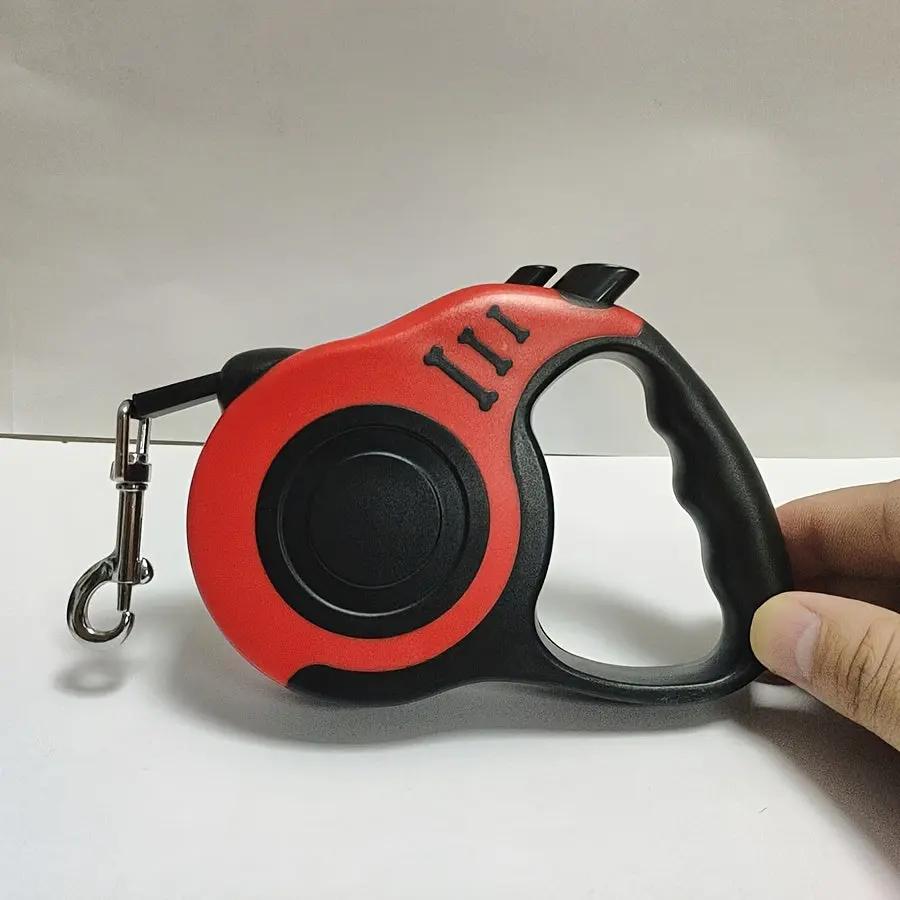 1pc/3pcs Pet Leash for Dogs and Cats Automatic Retractable Leash Pet Leash for Dogs and Cats, Sturdy Double Switch Design for Outdoor Activities - Automatic, Knot-Free, Tractor Dog Walker Leash is easy to handle and comfortab