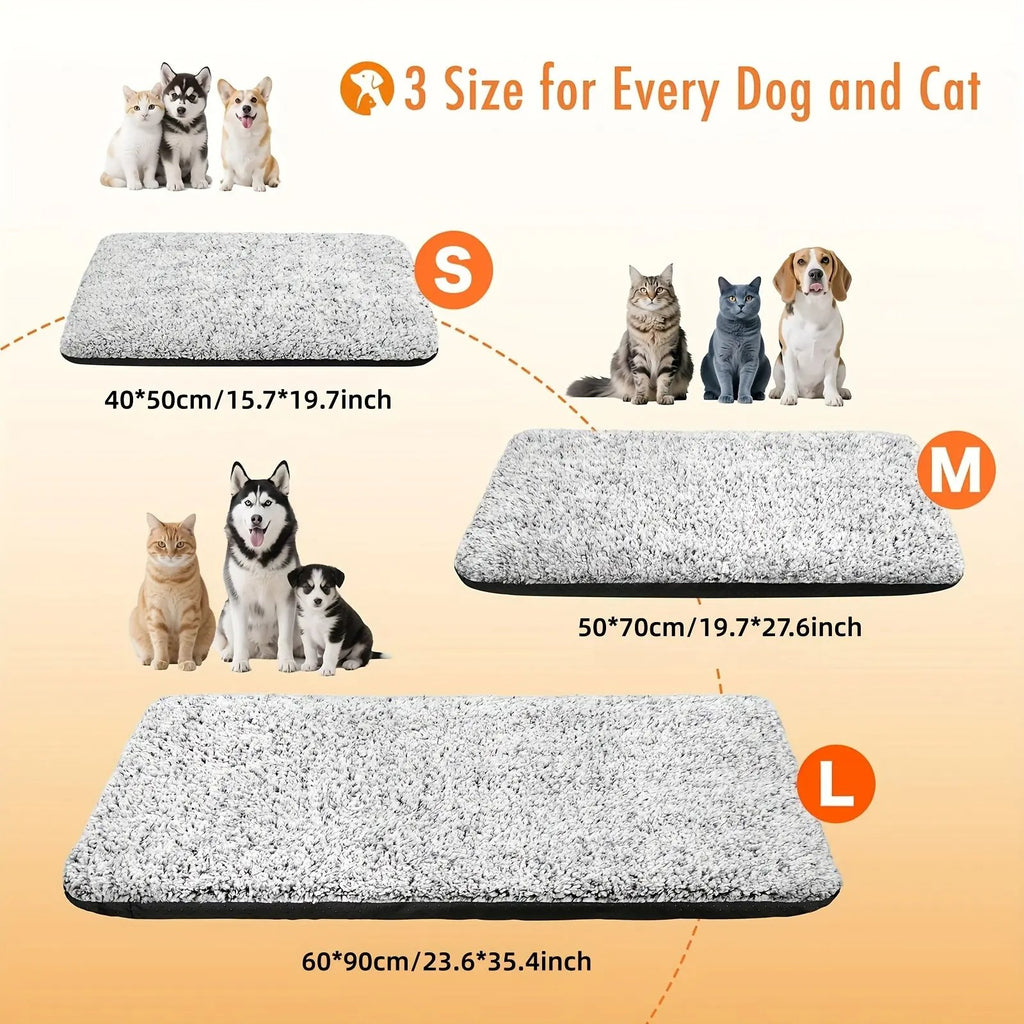 Ultra-Warm & Soft Dog Bed - Non-Slip Base, Removable Washable with Plaid Pattern, 3 Sizes (Small/Medium/Large) - All-Season Indoor/Outdoor/Car Use - for Small, Dog Bed, Cozy Pet Furniture, Durable Pet Furniture, Small Dog Own
