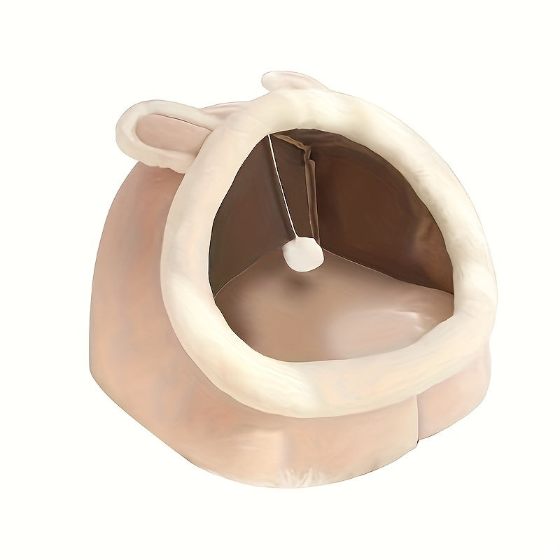 Cozy Cat Bed Tent: The Perfect Indoor Pet House For Your Feline Friend! - PAW-SOME PETS