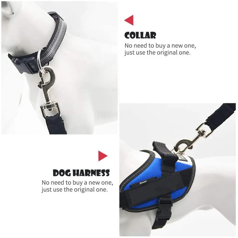 1pc Car Pet Dog Cat Adjustable Vehicle Safety Seatbelt Seat Belt Harness Lead