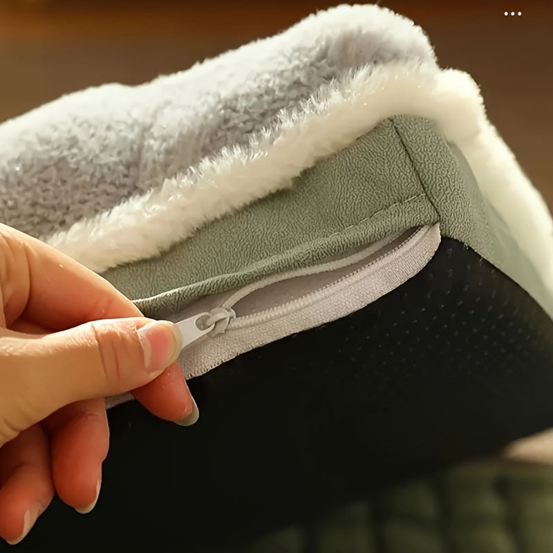 Dog Mat, Four Seasons Universal Kennel, Sleeping Nest with Winter Removable And Washable Floor Mat, Dog Sleeping Mat, Pet Soft Spine Protection, Dog Bed, Pet Sleeping Pad, Removable Mat, Square Pet Bed, Highquality Pet Mat, B - PAW-SOME PETS