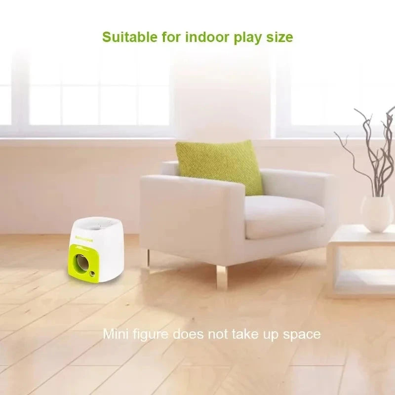 Dog Tennis Ball Launcher Dogs Chase Automatic Toys Food Reward Machine Smart Feeder Throwing Mmachine Pet Ball Thrower PAWN-SOME PETS
