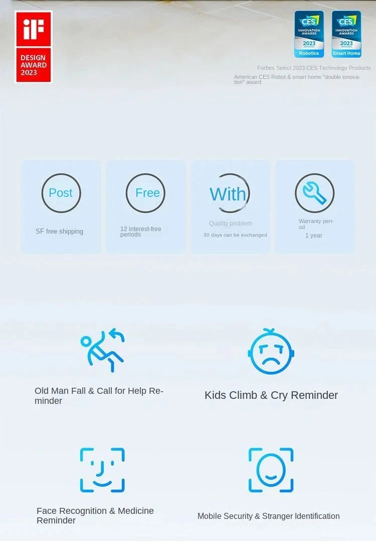 Pet Toys Pet Companionship Robots, Intelligent Home Whole House Mobile Monitoring Cameras Remote Companionship For Cats And Dogs PAWN-SOME PETS