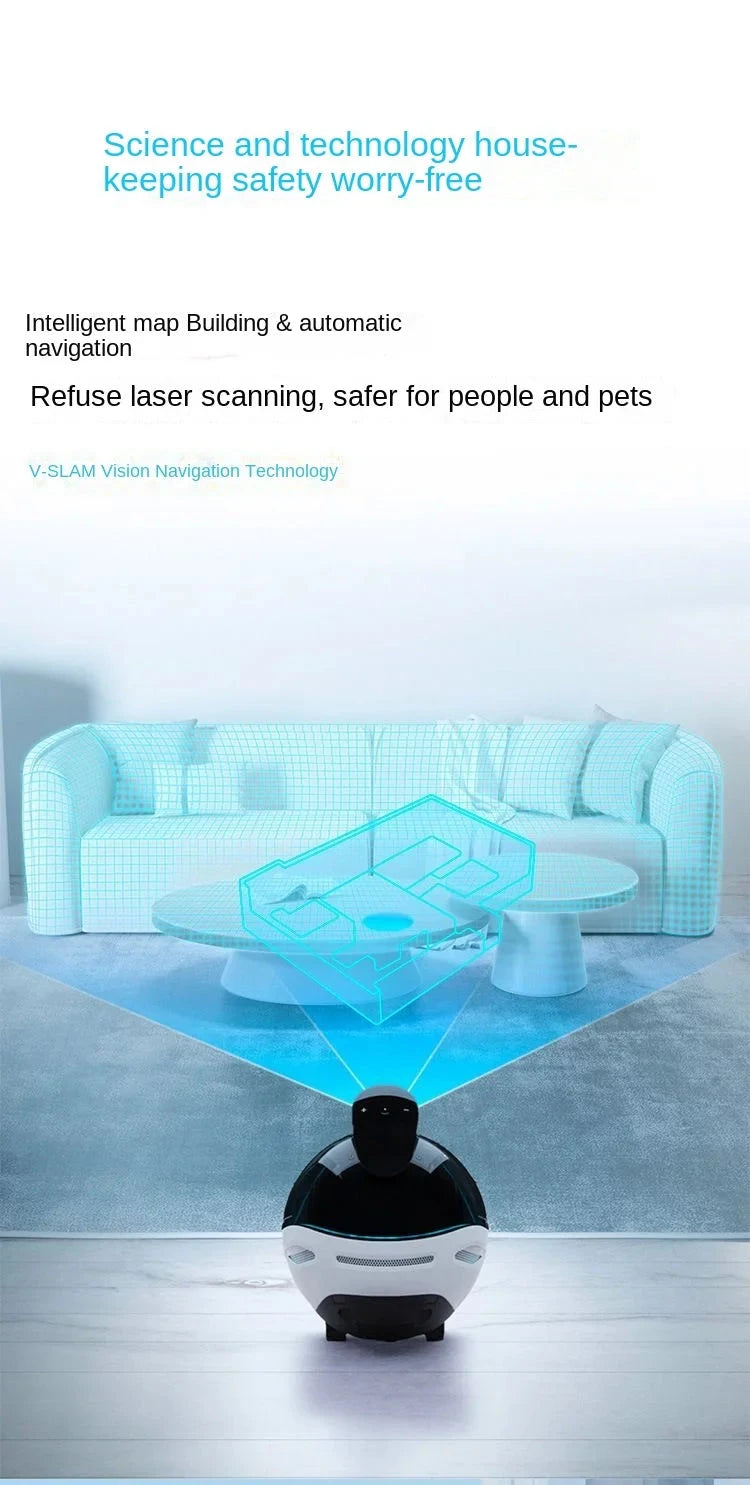 Pet Toys Pet Companionship Robots, Intelligent Home Whole House Mobile Monitoring Cameras Remote Companionship For Cats And Dogs PAWN-SOME PETS