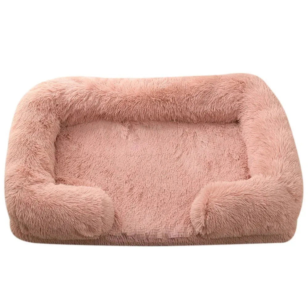 Dog Bed for Winter Puppy Bed Warm Sofa Pets Products Small Cats Mat Pet Supplies Large Baskets Beds Dogs Medium Kennel Big Home PAWN-SOME PETS