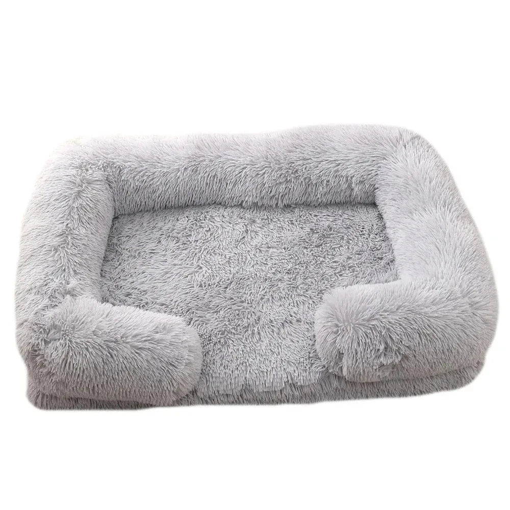 Dog Bed for Winter Puppy Bed Warm Sofa Pets Products Small Cats Mat Pet Supplies Large Baskets Beds Dogs Medium Kennel Big Home PAWN-SOME PETS
