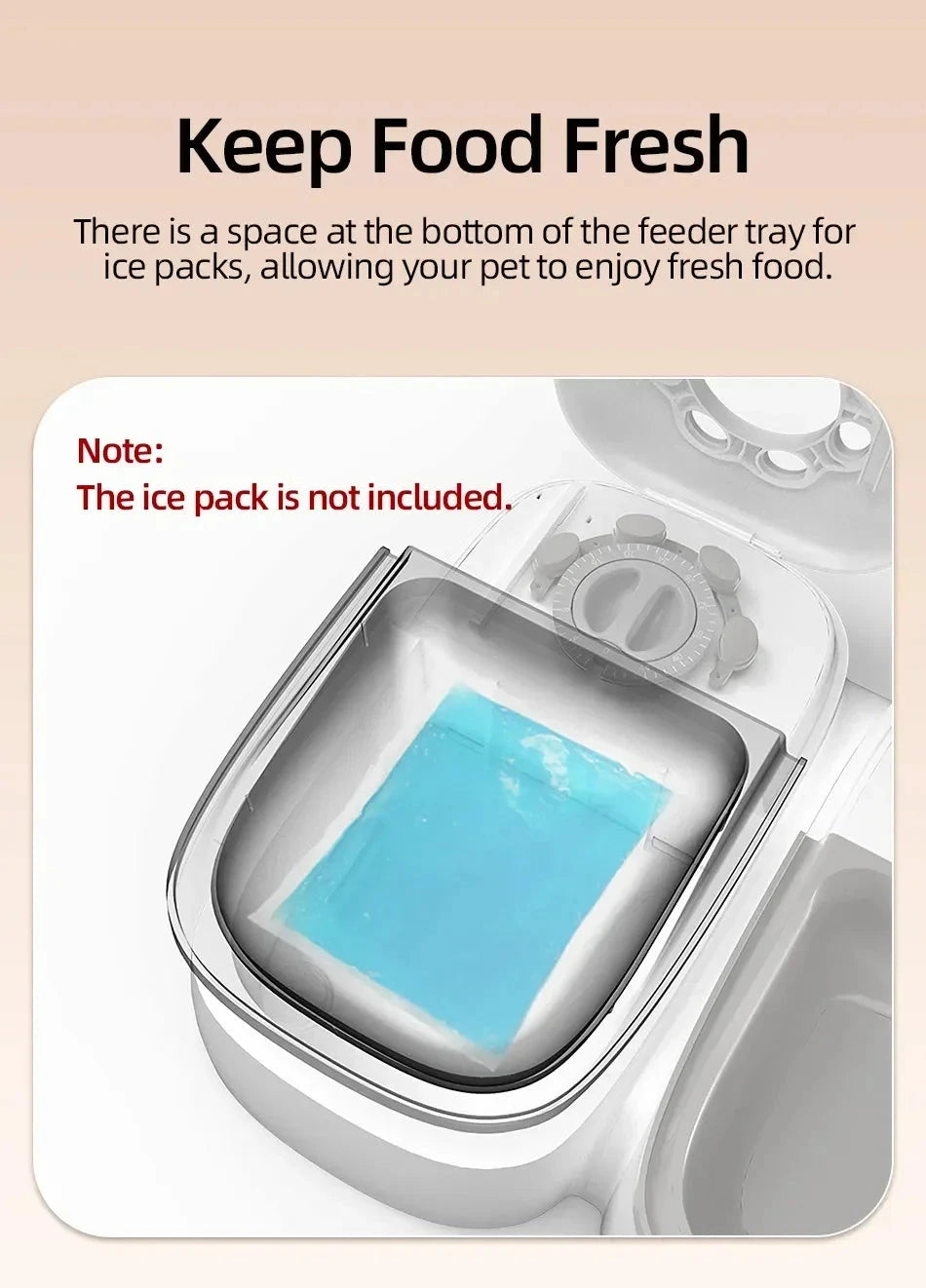 2 Meals Timed Automatic Dog Feeder Dual Bowls Smart Cat Food Dispenser Wet Dry Pet Food Dispenser Pet Feeder Cat Accessories PAW-SOME PETS