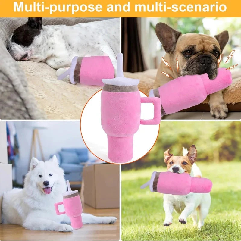 1-Piece Pet Water Cup Toy - Food-Grade PP, 2-in-1 Water & Play, Leak-Proof & Easy to Clean for Home/Outdoor PAWN-SOME PETS