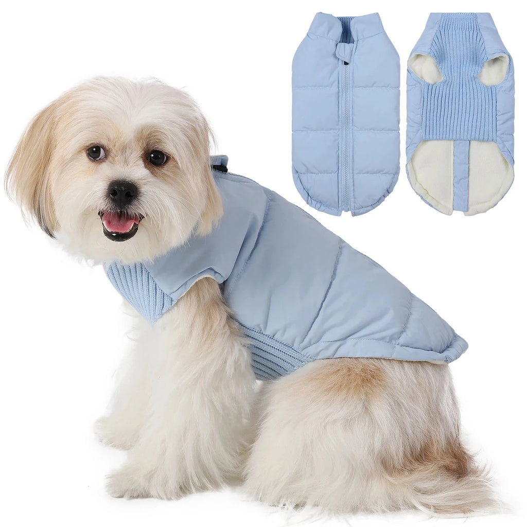 Dog Cold-weather Coat Winter Pet Dog Coat Pet Dog Jacket With Zipper For Small Large Dogs Cats Windproof PAW-SOME PETS