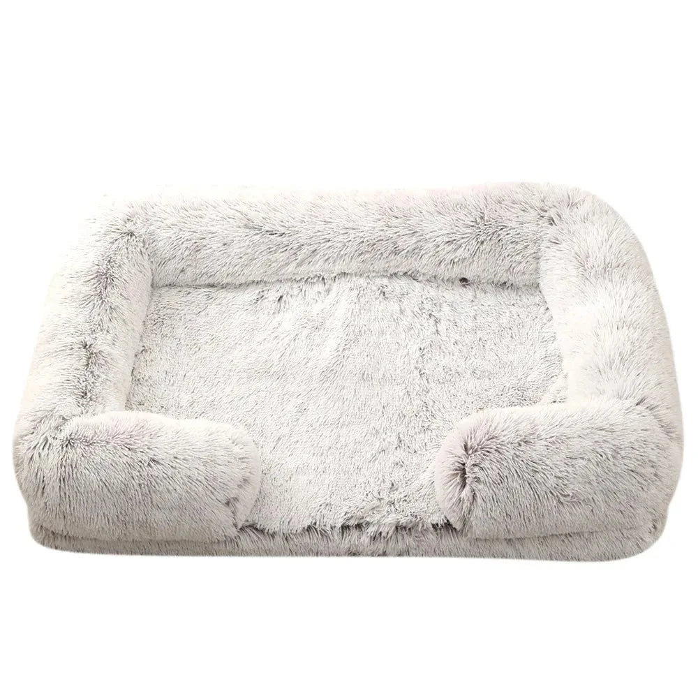 Dog Bed for Winter Puppy Bed Warm Sofa Pets Products Small Cats Mat Pet Supplies Large Baskets Beds Dogs Medium Kennel Big Home PAWN-SOME PETS