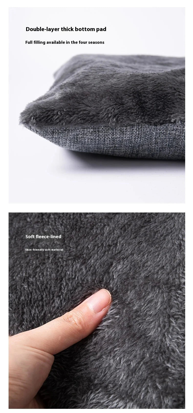 New Triangle Cat Nest Closed Cat House Pet Nest Warm and Thickened Deep Sleep Dog Nest Pet Supplies Closed Cat bed cat tents PAWN-SOME PETS