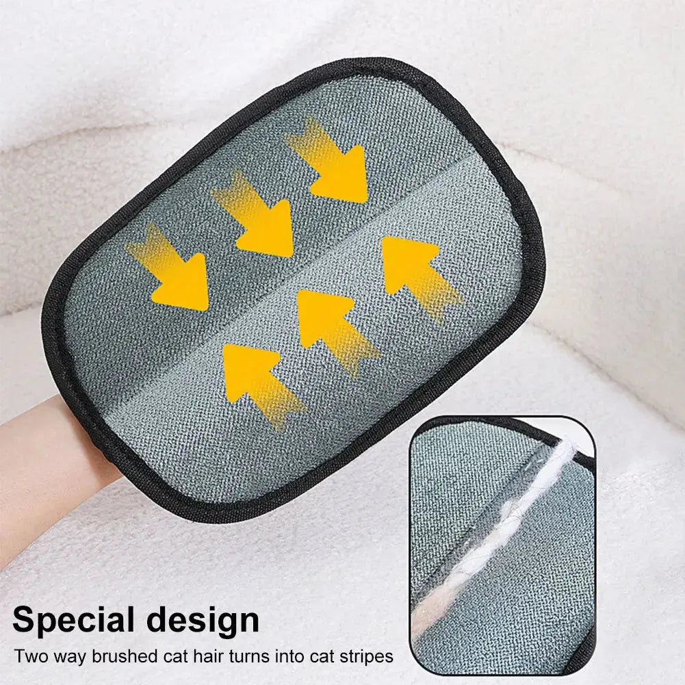 Pet Hair Remover Mitt Pet Hair Remover Gloves for Dog Cat Rabbit with Long/Short/Curly Hair PAW-SOME PETS
