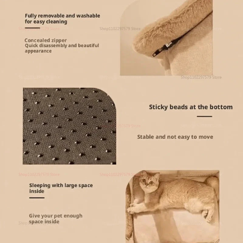 Foldable Washable Pet House for Small Dogs and Cats Removable Soft Cave Sofa Bed Extra Small Puppy Puppy Cave Indoor Outdoor Use PAWN-SOME PETS