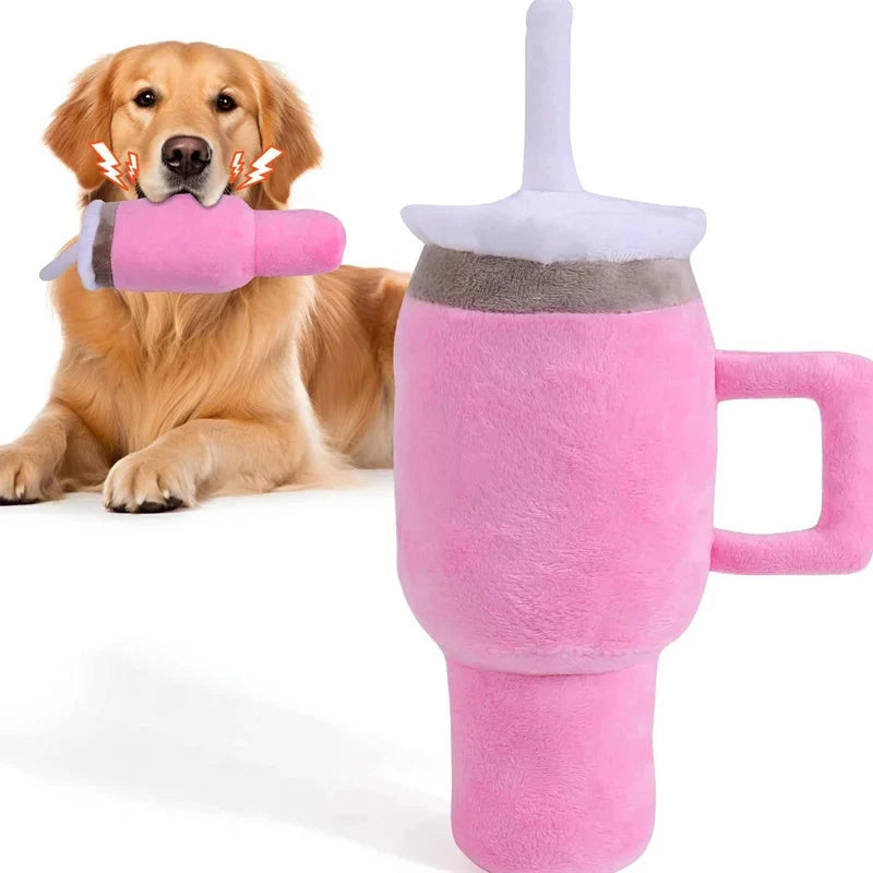 1-Piece Pet Water Cup Toy - Food-Grade PP, 2-in-1 Water & Play, Leak-Proof & Easy to Clean for Home/Outdoor PAWN-SOME PETS