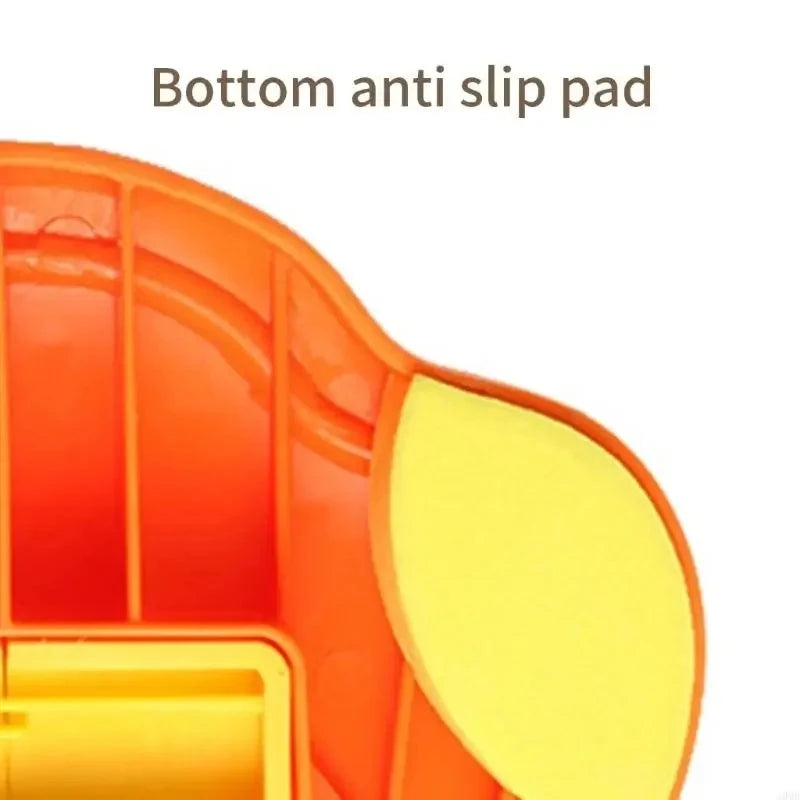 Intelligent Dog Automatic Feeder Cat Dog Puzzle Feeder Interactive Pet Food Treat Dispenser Cartoon Duck Design for Dog Training PAWN-SOME PETS