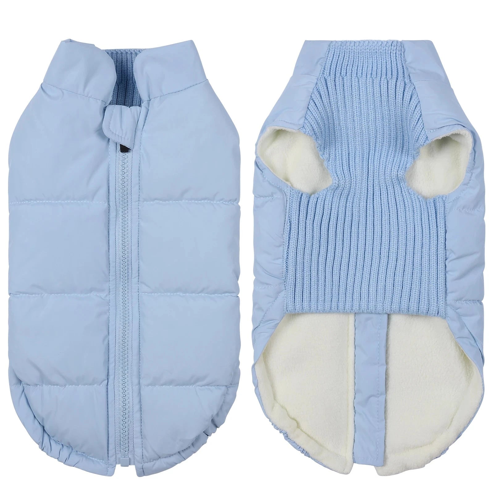 Dog Cold-weather Coat Winter Pet Dog Coat Pet Dog Jacket With Zipper For Small Large Dogs Cats Windproof PAW-SOME PETS