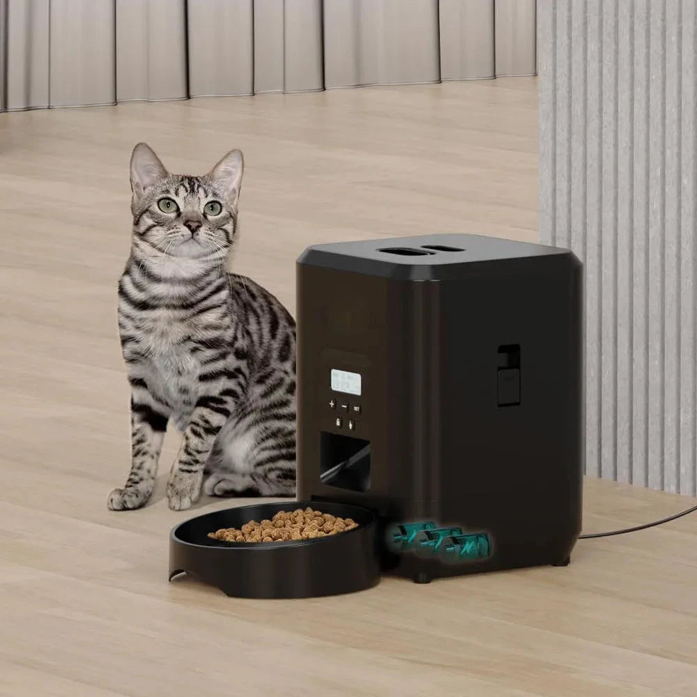 Smart Pet Feeder Automatic Cat Feeder Dog Slow Food Machine With Timed Quantitative Automatic Cat Food Dispenser Cat Dog Bowl PAW-SOME PETS