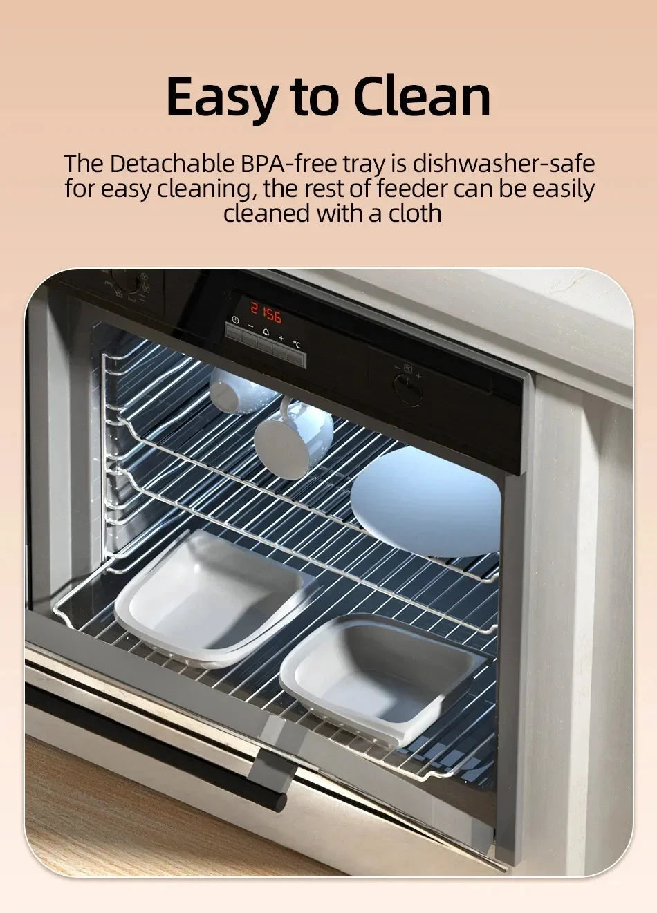 2 Meals Timed Automatic Dog Feeder Dual Bowls Smart Cat Food Dispenser Wet Dry Pet Food Dispenser Pet Feeder Cat Accessories PAW-SOME PETS