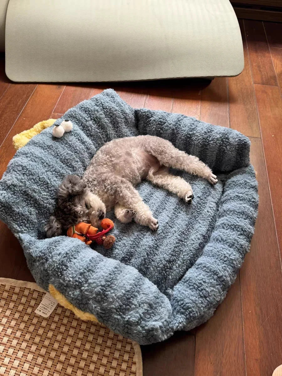 Puppy special sofa kennel winter warm pet Internet celebrity cat nest small dog dog sleeping mat cushion winter bed PAWN-SOME PETS