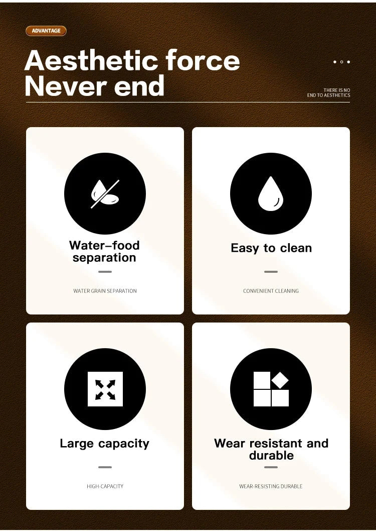 Automatic Cat Feeder & Water Dispenser with Gravity Food Storage Container for Cats and Dogs PAWN-SOME PETS