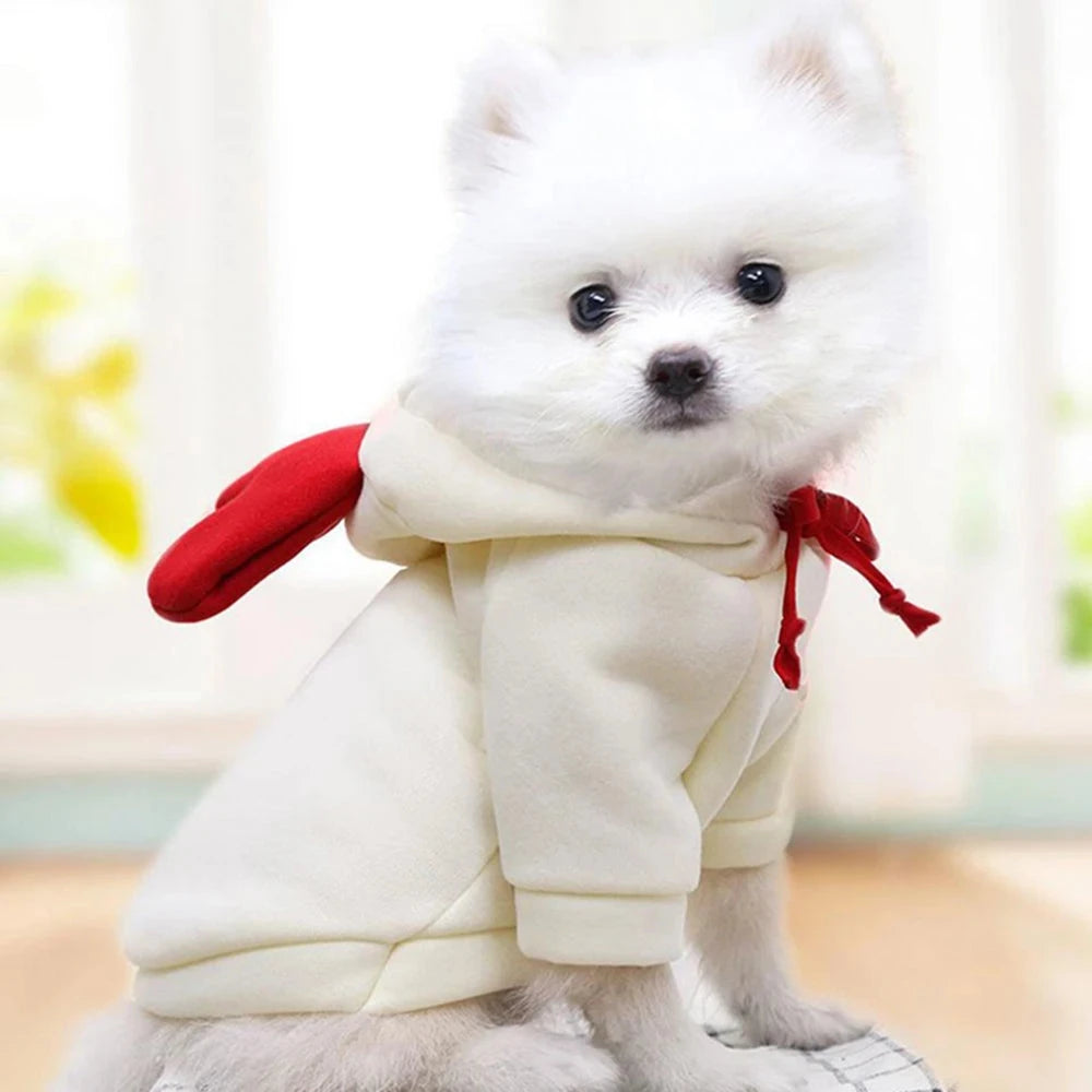 Cute Fruit Dog Clothes for Small Dogs Hoodies Warm Fleece Pet Clothing Puppy Cat Christmas Costume Coat Chihuahua Jacket Suits PAWN-SOME PETS