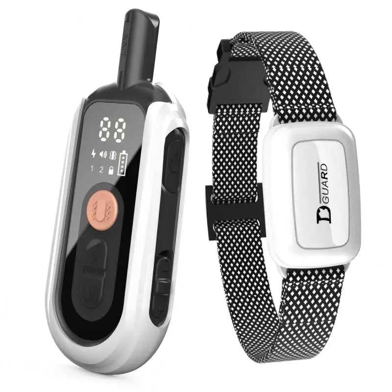 Electric Dog Training Collar Waterproof Dog Bark Collar Pet With Remote Control Rechargeable Anti Barking Device All Size Dogs PAWN-SOME PETS