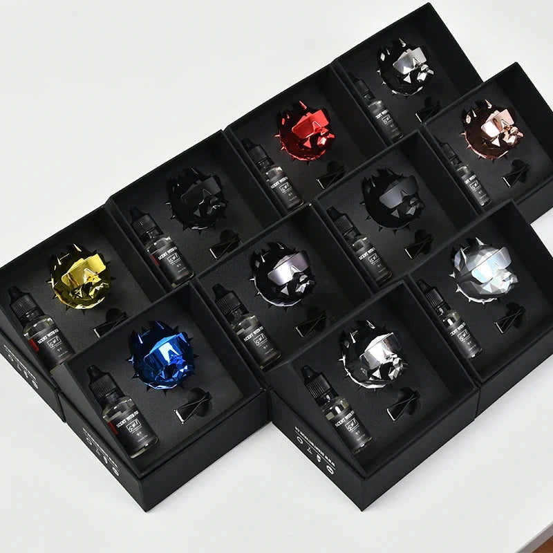 Bulldog Fragrance Luxury Perfume Car Scent Diffuser Air Fresheners Car Fragrance Air Fresh Vehicle Air Freshener Bulldog PAWN-SOME PETS