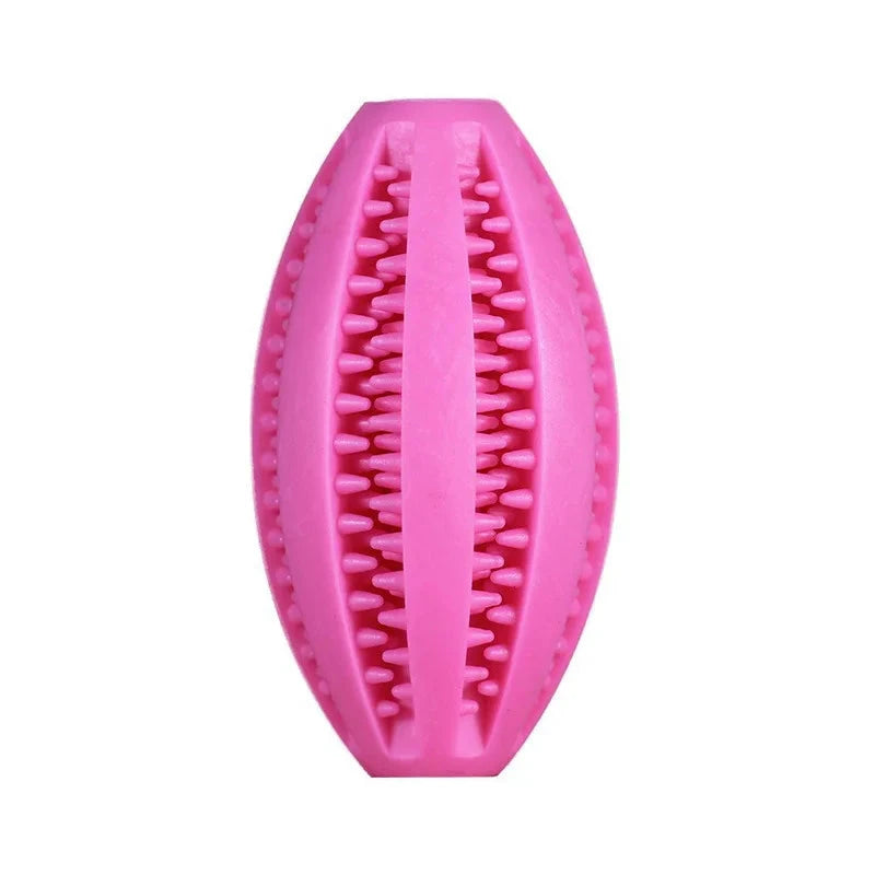 Pet Dog Chew Toys Teeth Cleaning Snack Ball Pet Dog Toy Ball Natural Rubber Super Tough Interactive Bouncy Pet Supplies PAWN-SOME PETS