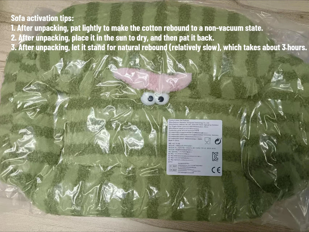 Puppy special sofa kennel winter warm pet Internet celebrity cat nest small dog dog sleeping mat cushion winter bed PAWN-SOME PETS