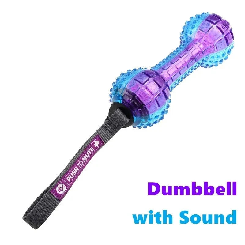 Gigwi Pet Toys Interactive Dog Ball G-Ball Series Squeaky Balls Dog Toys 2.5” for Small/Medium Dogs Bouncy And Assorted Colors PAWN-SOME PETS