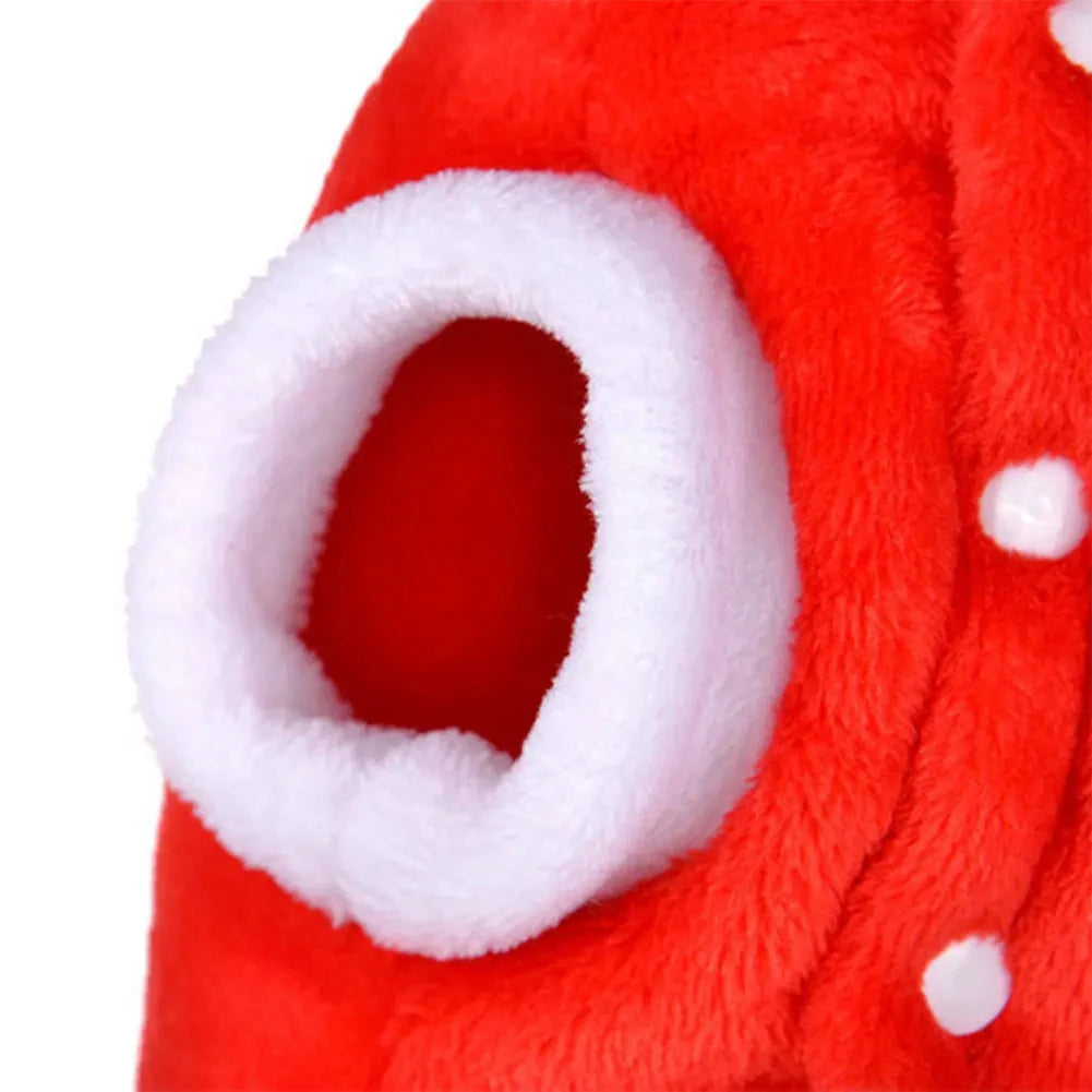1-3Pcs Winter Dog Christmas Jumpsuit Clothes Warm Pet Jacket Coat Costume for Small Medium Dogs Cats Puppy York Chihuahua PAWN-SOME PETS