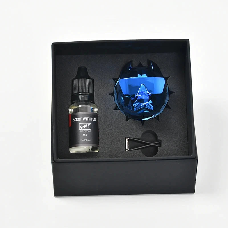 Bulldog Fragrance Luxury Perfume Car Scent Diffuser Air Fresheners Car Fragrance Air Fresh Vehicle Air Freshener Bulldog PAWN-SOME PETS