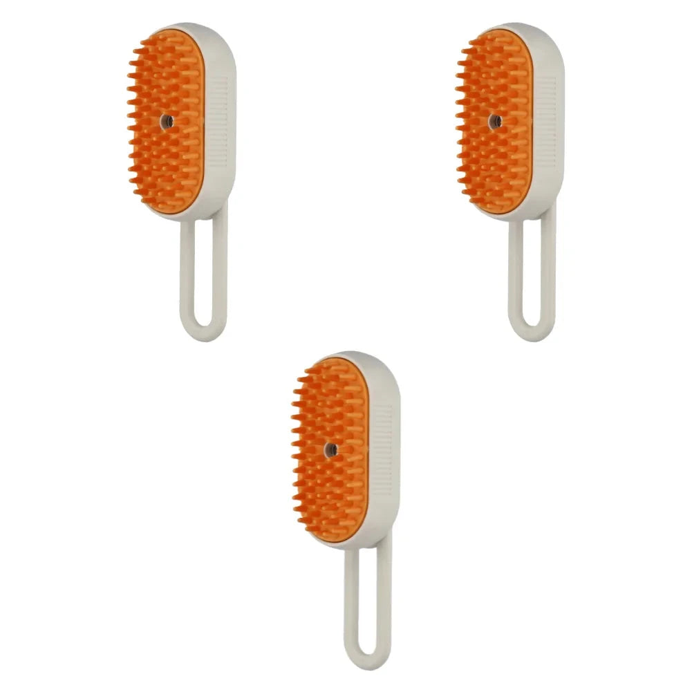 1-5pcs Cat Steam Brush USB Electric Water Spray Kitten Pet Comb Silicone Dog Bath Massage Brush with Liquid Grooming Supplies PAW-SOME PETS