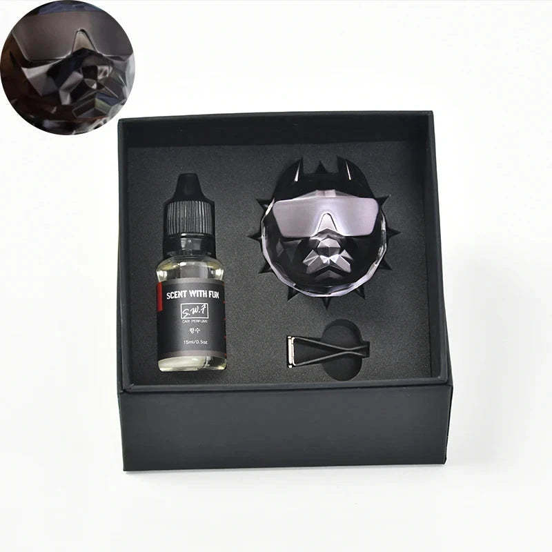 Bulldog Fragrance Luxury Perfume Car Scent Diffuser Air Fresheners Car Fragrance Air Fresh Vehicle Air Freshener Bulldog PAWN-SOME PETS