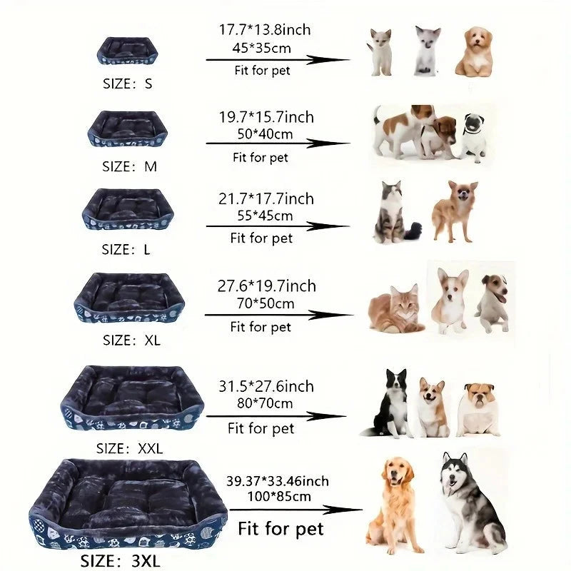 Pet Dog Bed Sofa Mats Pet Products Coussin Chien Animals Accessories Dogs Basket Supplies For Large Medium Small House Cat Bed PAWN-SOME PETS